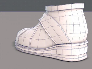 shoes cartoonv14 3D Model