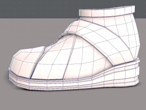 shoes cartoonv14 3D Model