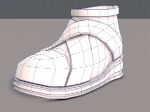 shoes cartoonv14 3D Model