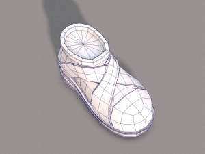shoes cartoonv14 Modelo 3D