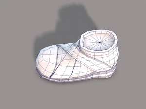 shoes cartoonv14 3D Model