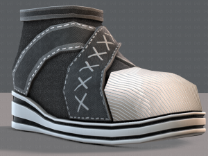 shoes cartoonv14 Modelo 3D