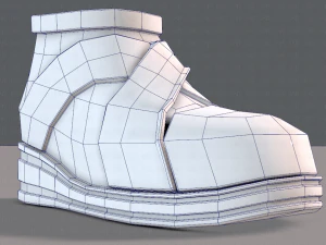 shoes cartoonv14 3D Model