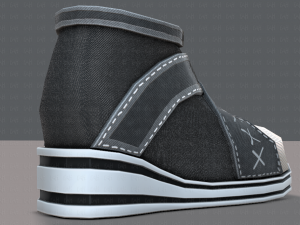 shoes cartoonv14 Modelo 3D