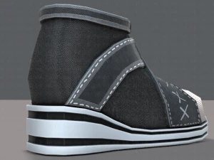 shoes cartoonv14 3D Model