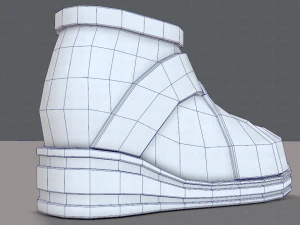 shoes cartoonv14 3D Model
