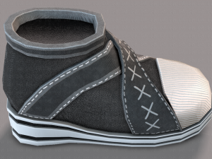 shoes cartoonv14 Modelo 3D