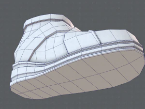 shoes cartoonv14 3D Model