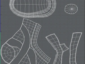 shoes cartoonv14 3D Model