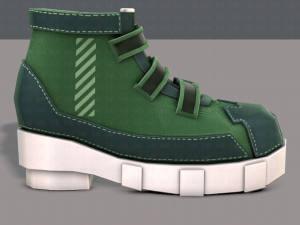 shoes cartoonv15 3Dモデル