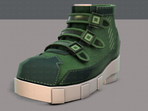 shoes cartoonv15 3Dモデル