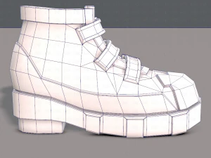 shoes cartoonv15 3D Model