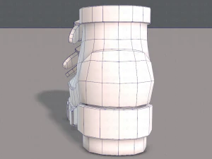 shoes cartoonv15 3D Model