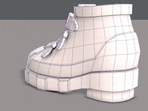 shoes cartoonv15 3D Model