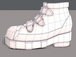 shoes cartoonv15 3D Model