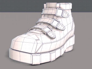 shoes cartoonv15 3D Model