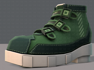 shoes cartoonv15 3Dモデル