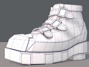 shoes cartoonv15 3D Model