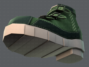 shoes cartoonv15 3Dモデル