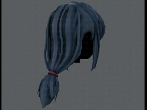 3d hair style for girl v30 3D Model