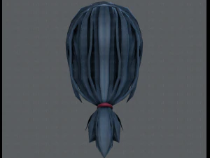 3d hair style for girl v30 3D Model