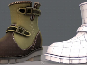 buty kresk&oacute;wkiv16 Model 3D