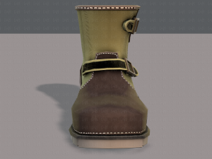 shoes cartoonv16 3D Model