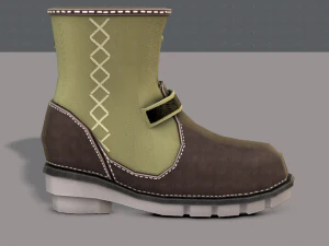 shoes cartoonv16 3D Model