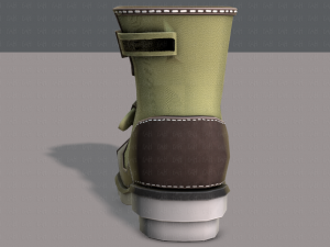 shoes cartoonv16 3D Model