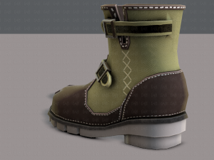 shoes cartoonv16 3D Model
