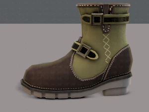 shoes cartoonv16 3D Model