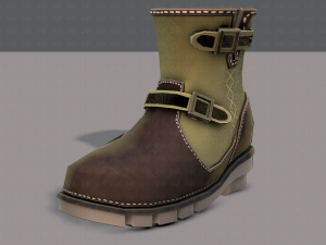 shoes cartoonv16 3D Model