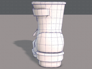 shoes cartoonv16 3D Model