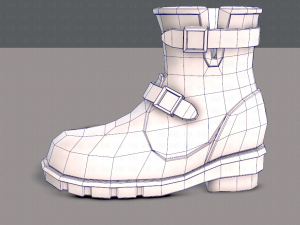 shoes cartoonv16 3D Model