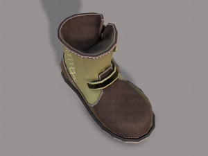 shoes cartoonv16 3D Model