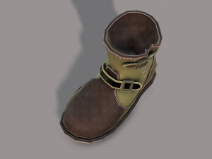 shoes cartoonv16 3D Model