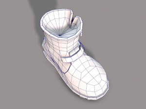 shoes cartoonv16 3D Model
