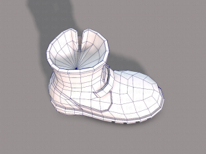 shoes cartoonv16 3D Model