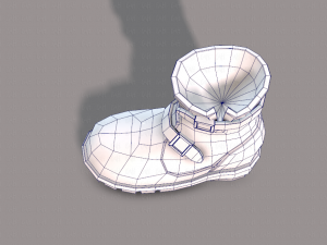 shoes cartoonv16 3D Model