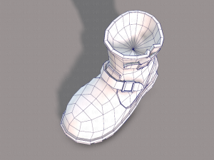shoes cartoonv16 3D Model
