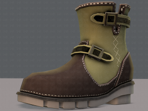 shoes cartoonv16 3D Model