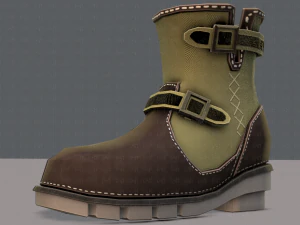 shoes cartoonv16 3D Model