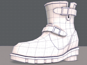 shoes cartoonv16 3D Model