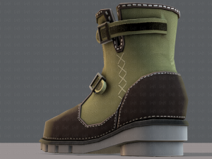 shoes cartoonv16 3D Model