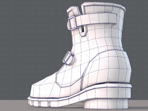 shoes cartoonv16 3D Model