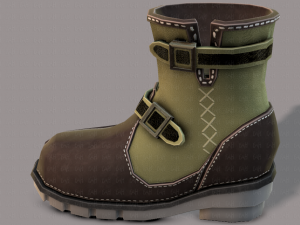 shoes cartoonv16 3D Model