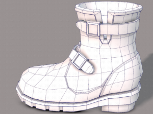 shoes cartoonv16 3D Model