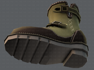 shoes cartoonv16 3D Model