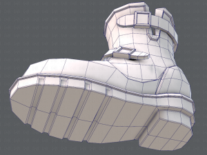 shoes cartoonv16 3D Model