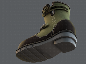 shoes cartoonv16 3D Model